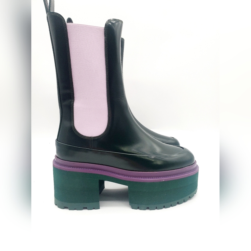 STINE GOYA Viola Eloise Platform Chelsea Boots MSRP $580 - Picture 3 of 16